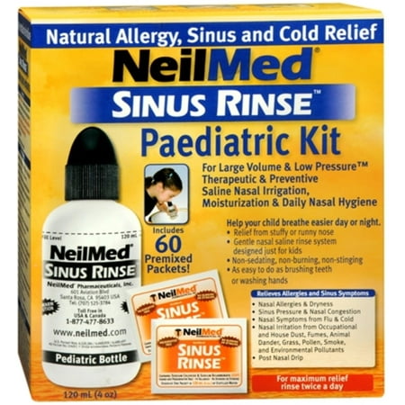 NeilMed Sinus Rinse Kit Pediatric 1 Each (Pack of 2)