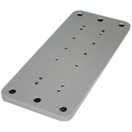 Ergotron 97-101-003 WALL PLATE (ALUMINUM) .ADDS EXTRA SUPPORT WHEN ATTACHING AN ERGOTRON ARM