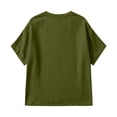 thumbnail image 7 of Xugsiok Womens Cardigan Sweaters Fashion Casual Solid Color V-Neck Button Down Short Sleeve Cover Up, 7 of 7