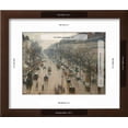 thumbnail image 3 of The Boulevard Montmartre on a Winter Morning, Scenic World Culture Framed Art Print Wall Art by Camille Pissarro Sold by Art.Com, 3 of 3