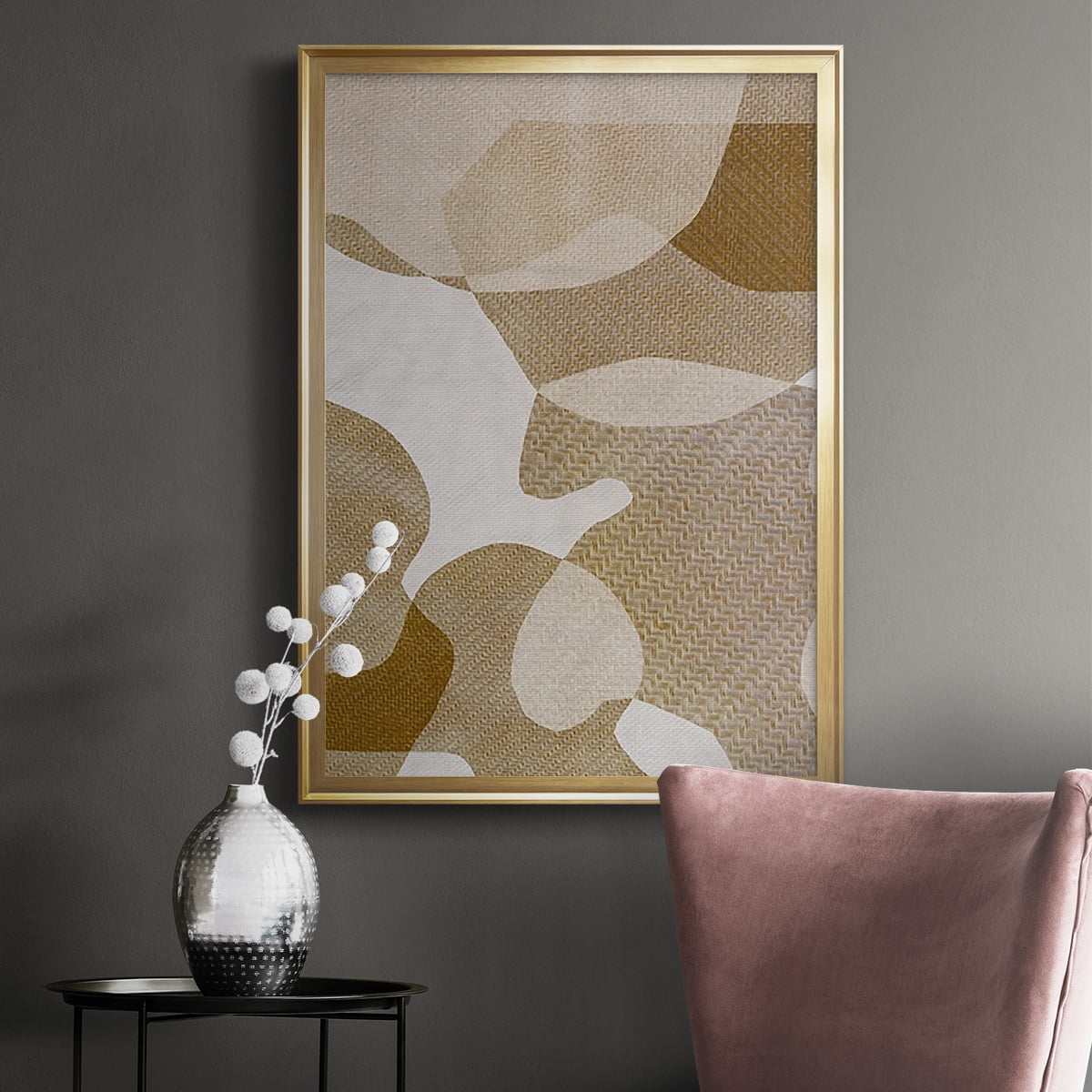 Texture Desert I Premium Framed Print, in Gold, Black, or Silver - Ready to Hang