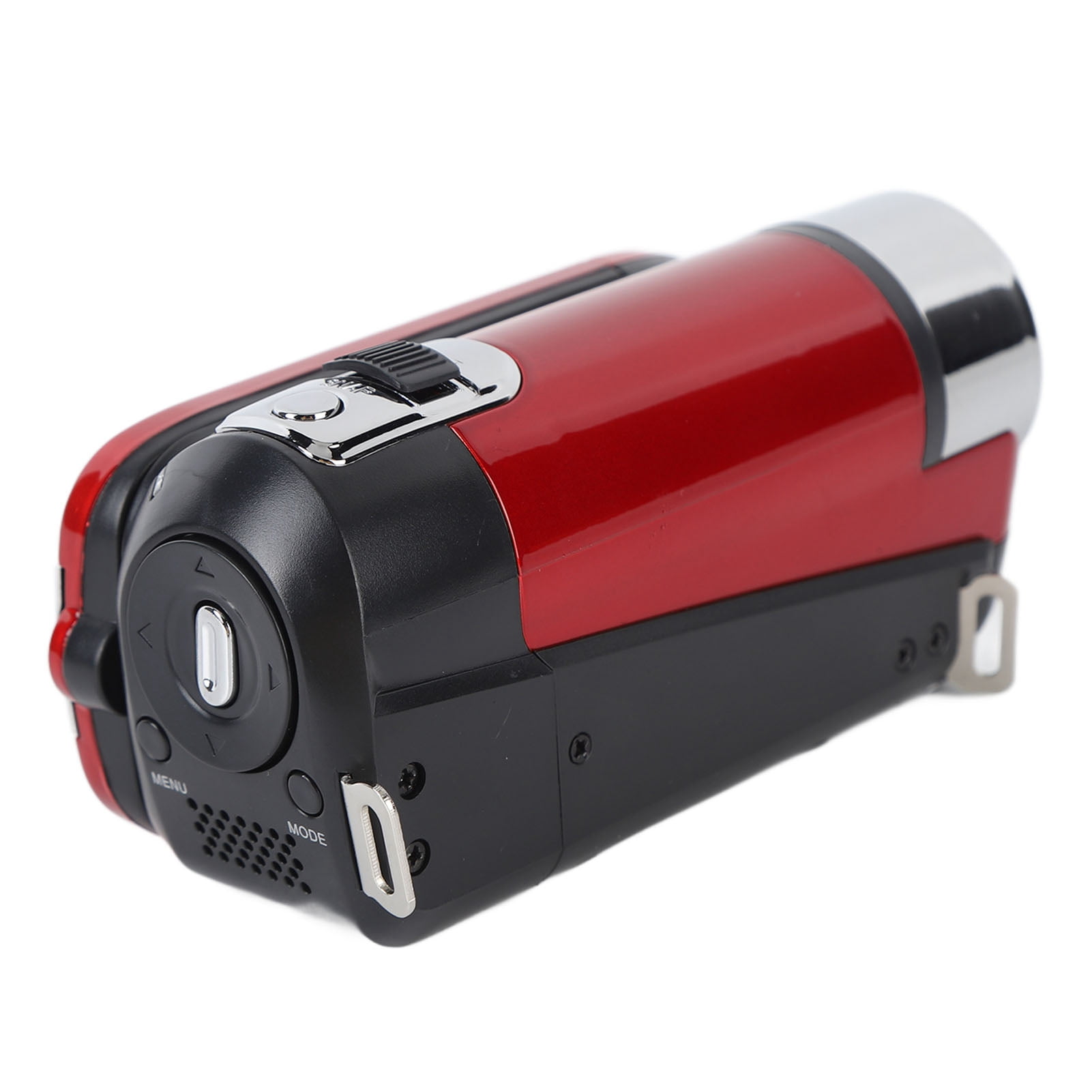 HD Handheld Video Camcorder Digital Camcorder, 1080P 16MP DV Camera 2.7in TFT Rotatable Screen 16x Digital Zoom Video Camera with USB Cable (Red)