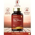 thumbnail image 5 of Tahoe Nutritionals Zinc Supplement 100mg with Vitamin C | 180 Softgels | by Carlyle, 5 of 8