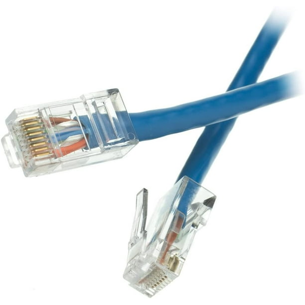 C&E CNE69241 CAT5E 350MHz 5 Pieds UTP Câble Sans Boot, Bleu