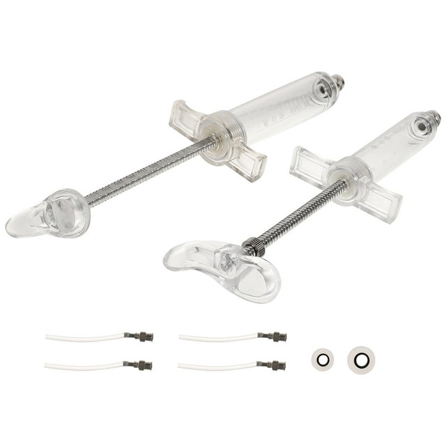 MOKKHNB 2Sets Feeding Syringe for Precise Control of Feeding Volume in 15x6cm Size