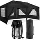 thumbnail image 1 of 10'x20' toldo plegable con 6 paredes laterales extraíbles refugio de eventos al aire libre UPF 50+ gazebo carpas portátiles para fiestas camping de playa, 1 of 5