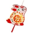 thumbnail image 4 of Chinese Festival  Lantern,  Lantern Paper Exquisite Printing with Button Battery for Festival Decoration Joyous White,Rainbow White,Ruyi Red,Auspicious Red, 4 of 8