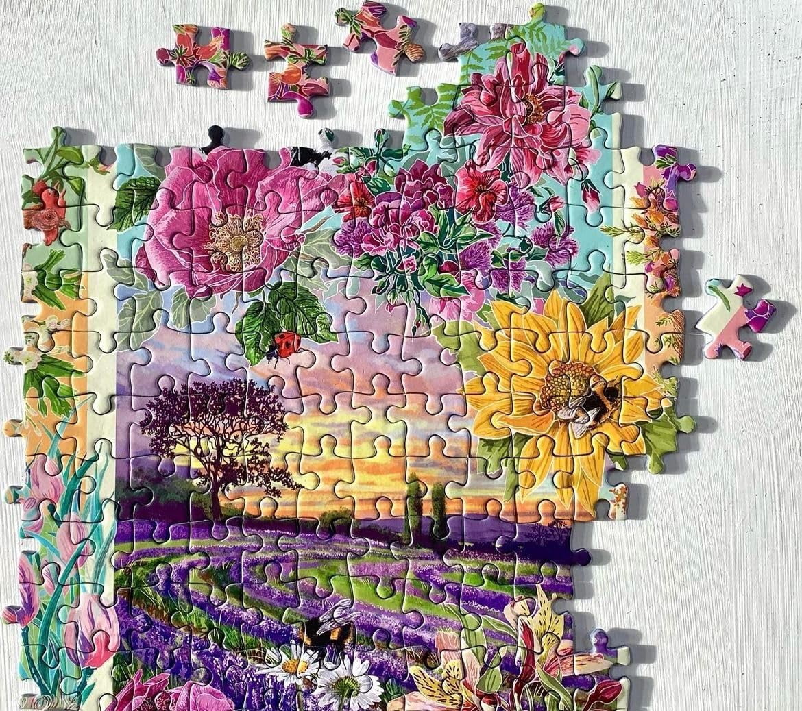Gibsons Games Through the Seasons 1000 Piece Adult Jigsaw Puzzle