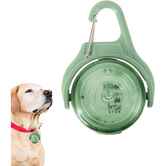 Luces para perros para paseos nocturnos, luz de collar para perros de 4 modos, luz recargable para pasear perros, linterna de seguridad para perros a prueba de agua IPX 8, verde