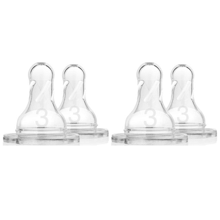 (2 Pack) Dr. Brown's Original Nipple, Level 3 (6m+), 2