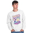 thumbnail image 5 of Popeye Flaming Racecar Cartoon Sweatshirt for Men or Women Brisco Brands S, 5 of 6