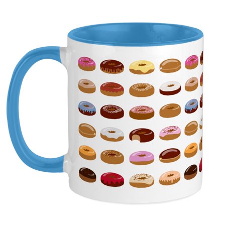 

CafePress - Donut Lot Mug - Ceramic Coffee Tea Novelty Mug Cup 11 oz