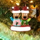 thumbnail image 2 of Árbol De Navidad Personalizado Con Familia De Renos, Ciervo, Santa, Familia, Alce, Vacaciones, Invierno, Tradición, Decoración De Regalo Speravity HA042658-01, 2 of 6