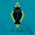 thumbnail image 3 of CafePress - Psi Upsilon Owl T Shirt - Womens Tri-blend T-Shirt, 3 of 4
