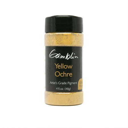 UPC: 0729911187807 | Dry Pigment Color: Yellow Ochre Size: 1.69 oz