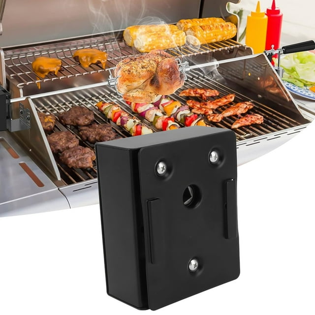 Moteur de Barbecue Électrique, Faible Consommation d'Énergie, Grande Capacité de Charge, Moteur de Rôtissoire pour Réunions de Famille