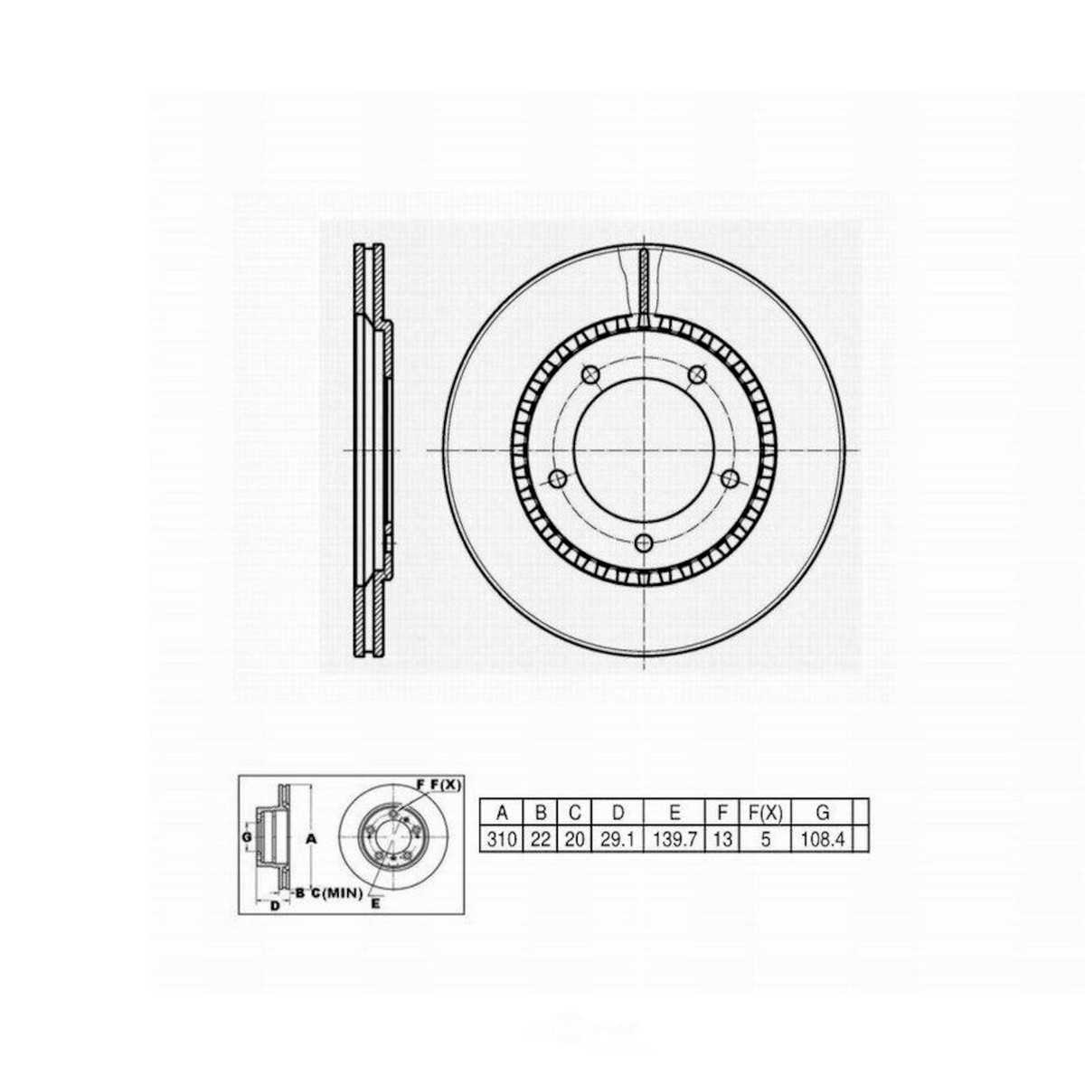 Winhere 662673 WBPI Standard Replacement-Painted