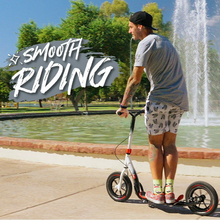 Madd Gear Urban Glide Commuter Kick Scooter for Adults and Madd Gear Urban Glide Commuter Kick Scooter for Adults and