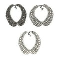 thumbnail image 4 of Minnieouse Gargantilla para mujer, adorno de cuello para fiesta de banquete, colgantes para vestido de chicas jóvenes, collar babero, accesorio de moda, Ropa, zapatos y accesorios Miscelánea Negro Minnieouse AP014842-01, 4 of 6