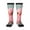 3 Black, variant on Adorable Pink Fluffy Birds Knee Socks, High Socks Long Stretchy Sock Women Knee High Stocking, Long Socks for Women