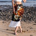 thumbnail image 6 of Shivering Chic Chiffon Beach Dress with Polyester Straps - for Beach Skirts, 6 of 6