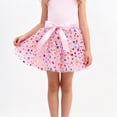 thumbnail image 5 of EnJoCho Girls Princess Tutu Skirt for Kids Snow Gr𝖺phic Bowknot Layered Pleated Dance Skirt Gymnastic Par𝗍y Ballet Dress Tutu Skirt For Girls, 5 of 7