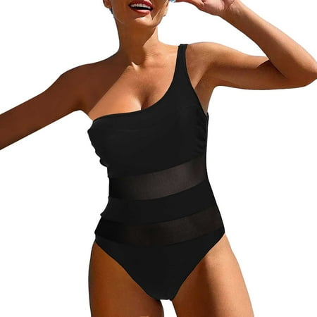 RUTAYY Swimwear Womens Swimsuits Swimsuit For Women Athletic Black Swimsuit Postpartum Boho Swim Wear