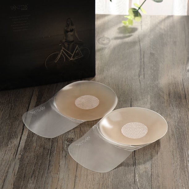 VANZTINA, cubierta de silicona para pezones, sujetadores invisibles de realce de pecho para mujeres, accesorios íntimos, pegatinas adhesivas para pezones Tan Jianjun unisex