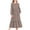 ZA-Coffee-girls dress skirts party outfits, variant on MKOSPLRT Striped Dress for Girl with Pocket 4-15Y Long Sleeve Ruffle Tiered Dress Loose Fit Maxi Dress Flowy Casual Dress for Beach Vacation