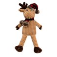 thumbnail image 1 of Holiday Dog Squeaky Stuffed Dog Toy - Reindeer, 1 of 1