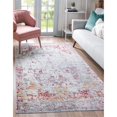 thumbnail image 2 of Unique Loom 3134219 8 x 10 ft. Sotto Austin Rectangular Rug, Gray, 2 of 2
