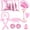 pink, variant on 4/12/17pcs Heatless Curling Rod Headband No Heat Silk Ribbon Curling Rod Hair Roller Curls with Hair Claw Clip Lazy Natural Soft Wave DIY Hair Rollers Styling Tool for Sleep in Overnight