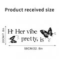 thumbnail image 3 of Adhesivos de pared inspiradores: «Her Vibe Is Pretty, 3 of 3