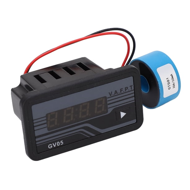Medidor De Voltaje Del Motor, Voltímetro De Generador De Pantalla Digital Multifuncional Para Energía