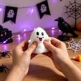 thumbnail image 3 of 5.9" Halloween Squishy Set, Soft Slow-Rising Ghost & Pumpkin, Halloween Party Favors, 3 of 4