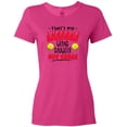 thumbnail image 3 of Inktastic That's My Awesome Granddaughter out There with Softballs Women's T-Shirt, 3 of 5
