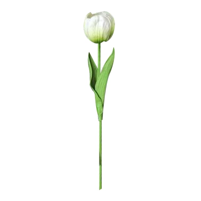 Tulipán artificial de tacto real de 35 cm de PU, tulipán artificial realista con tallo largo para bodas, hogar, centro de mesa, decoración de jardín de primavera.