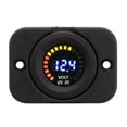thumbnail image 2 of Waterproof 12V LED Car Van Boat Marine Voltmeter Voltage Meter Battery Gauge, 2 of 6