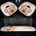 thumbnail image 2 of Sanrioed My Melody Cinnamoroll Kuromi-cojín de asiento de coche de dibujos animados, almohada, funda para volante, suministros para automóviles Kawaii, juego de tres piezas, 2 of 5