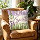 thumbnail image 1 of YiJuHui Summer Decorative Pillow Covers 45x45cm Floral Pattern Soft Breathable Cushion Case for Sofa Bedroom Patio Living Room Decor Home Accents, 1 of 9