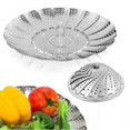 thumbnail image 2 of Vegetable Steamer Basket, Stainless Steel Veggie Steamer Basket, 2 of 5
