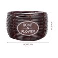 thumbnail image 2 of Woven Flowerpot Creative Flower Planting Basket Flower Arrangement Container, 2 of 6