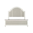 thumbnail image 6 of Panama Jack Sonoma Farmhouse Wood Upholstered King Bed in White, 6 of 6