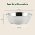 thumbnail image 5 of Prep•N•Cook by McSunley 12Qt Stainless Steel Prep Mixing Bowl, 5 of 5