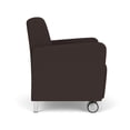 thumbnail image 4 of Lesro Chaise d'Invité de Réception Lounge Ravenna en Brun, 4 of 5