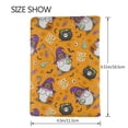 thumbnail image 3 of Pofeuu Halloween Witches Gnome Print Travel Document Organizer Passport Holder Men Women for Family (6.5 in x 4.5 in),Wallet Holder Credit Card Clutch Bag Case, 3 of 5