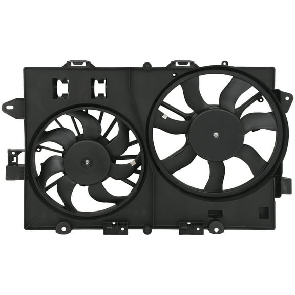 CCIYU Radiator or Condenser Cooling Fan Fit for 2006 2007 2008 for Chevrolet Equinox for Pontiac Torrent