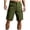 Green 09003, variant on OWMEOT Mens Cargo Shorts Summer Outdoor Travel Shorts Multi-Pocket Cotton Breathable Work Shorts Fishing Golf Short Pants