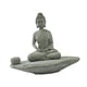 thumbnail image 5 of Quemador de incienso de Buda, varitas de incienso, decoración del hogar, adorno de mesa, estatuas de Buda para centro de mesa, Yoga, oficina, gabinete manos juntas Soledad Quemador de Inciensos, 5 of 9