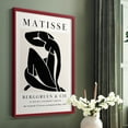 thumbnail image 5 of Matisse CDXC in Red Solid Wood Framed Print No Nail Hanging, 5 of 6